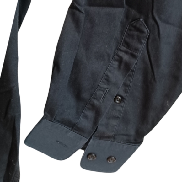 Pronto Uomo Button Down Dress Shirt Size 36/37 - Picture 5 of 7